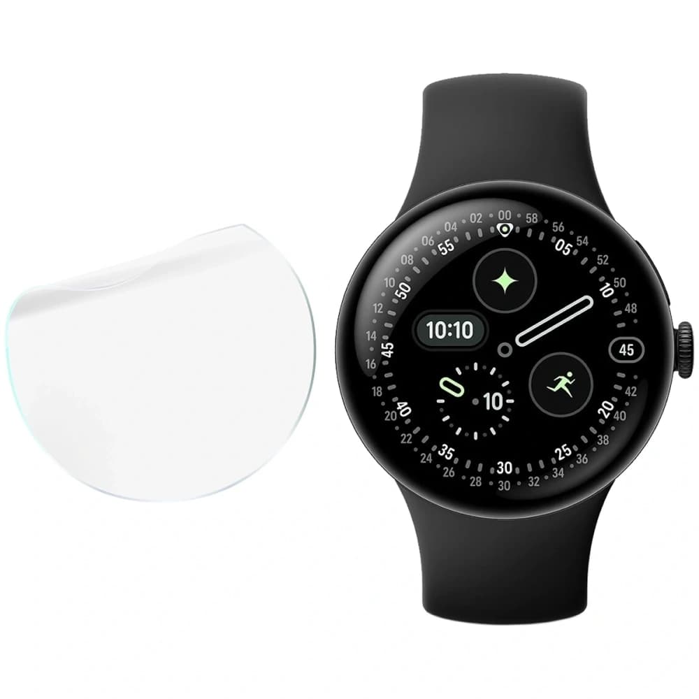 Bizon Skleněná Hodinka Hydrogel Duo Google Pixel Watch 4 45mm [2 BALENÍ] - 4