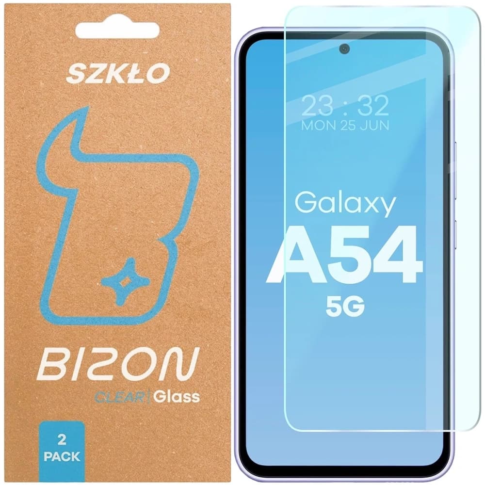 Bizon Glass Clear Duo Samsung Galaxy A54 5G [2 PACHET] - 1