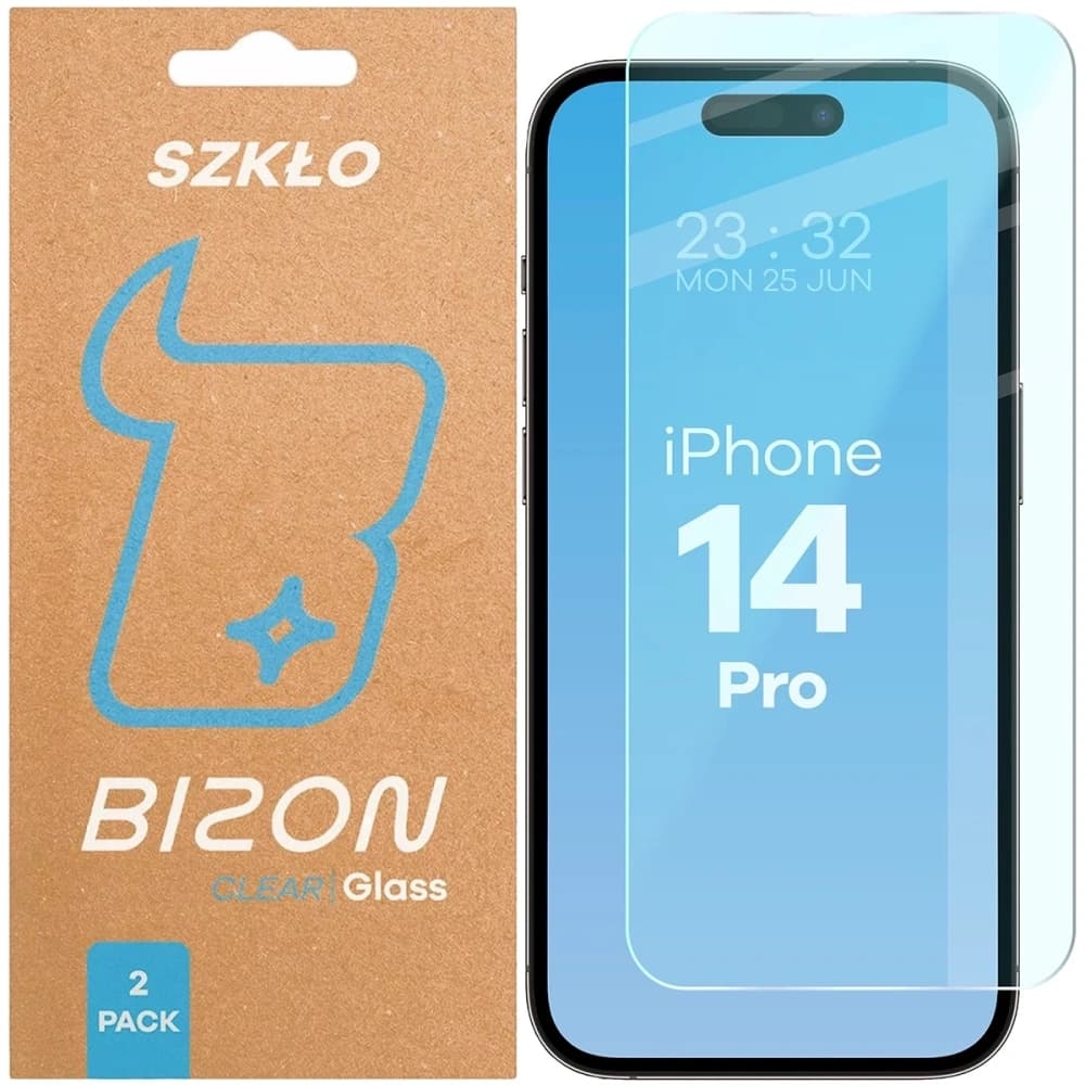 Bizon Glass Clear Duo Apple iPhone 14 Pro [2 BALENÍ] - 1