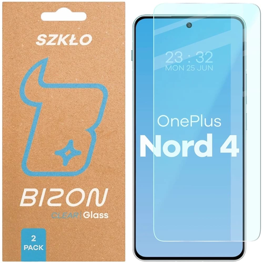 Bizon Glass Clear Duo OnePlus Nord 4 [2 CSOMAG] - 1