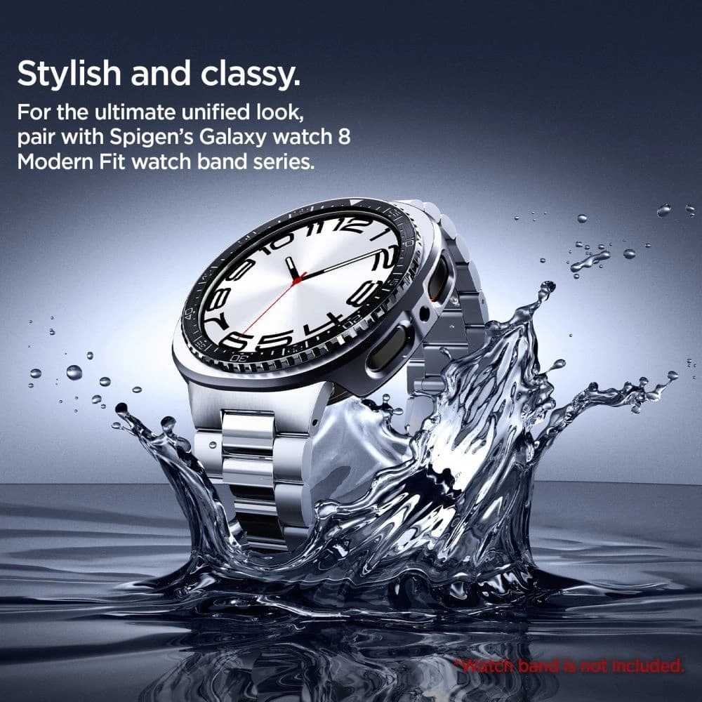 Spigen Bezel Tune Pro Diver Samsung Galaxy Watch 8 44mm Schwarz - 14