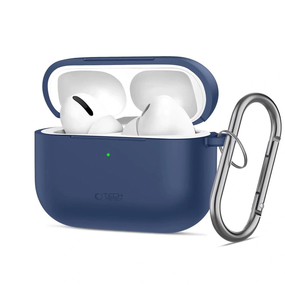 Tech-Protect silikonový háček pro Apple AirPods Pro 3 námořnická modrá - 1