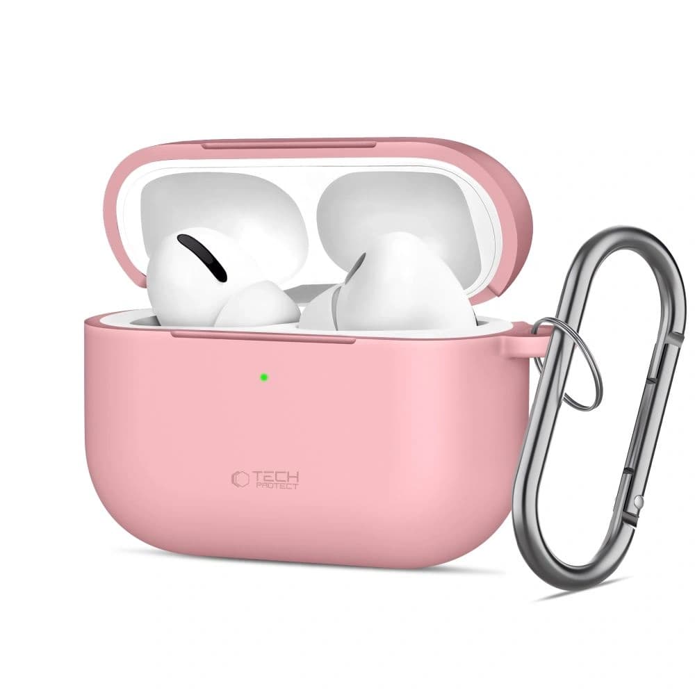 Tech-Protect Silicone Hook Apple AirPods Pro 3 Dusty Pink - 1