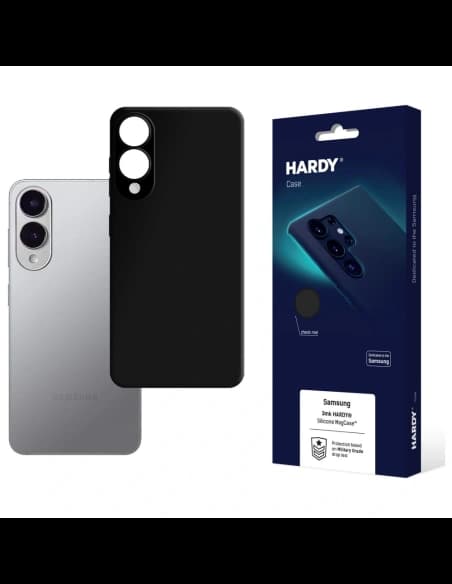 3MK HARDY Silikon MagCase Samsung Galaxy S25 Edge schwarz