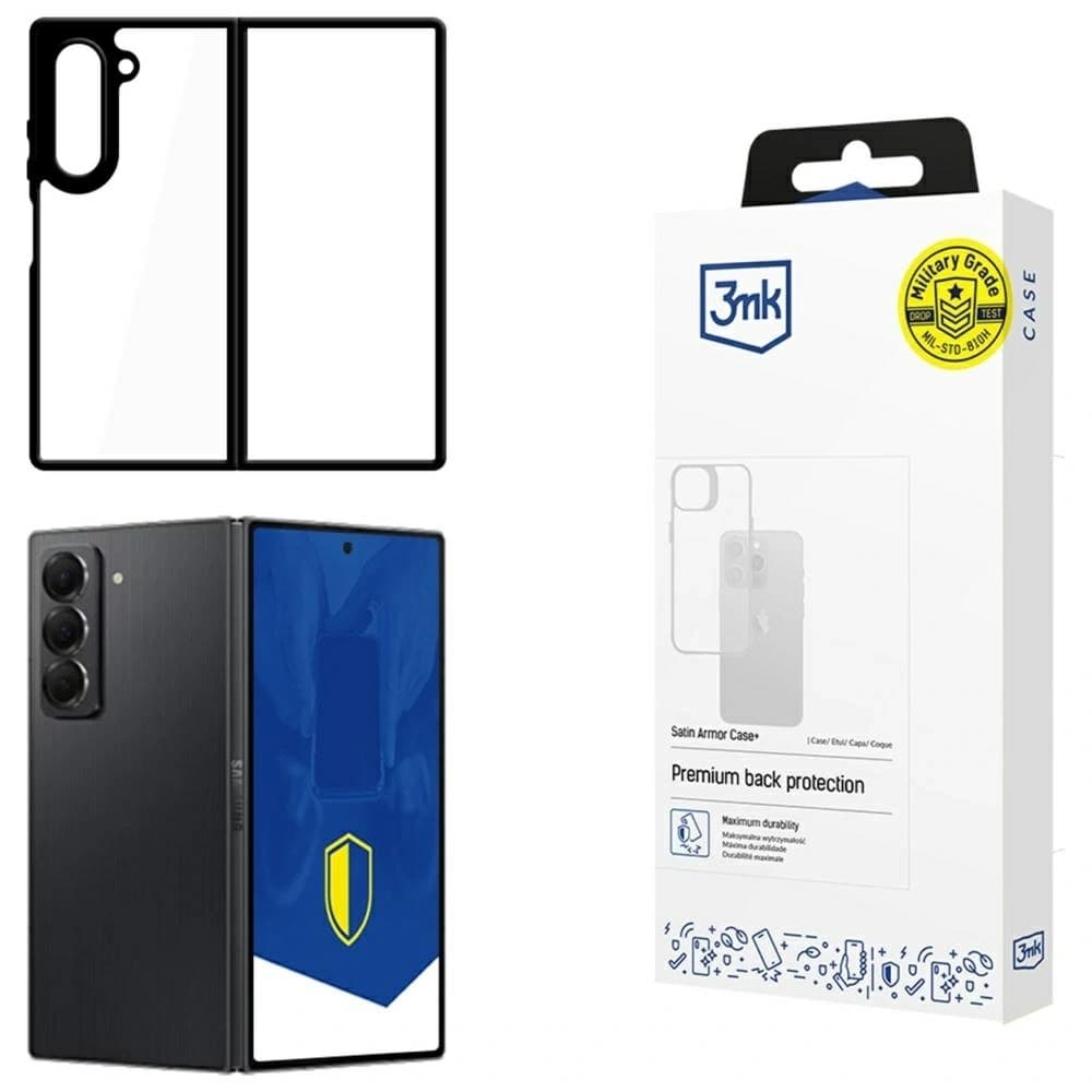 3MK Satin Armor Case+ Fold Samsung Galaxy Z Fold7 - 1