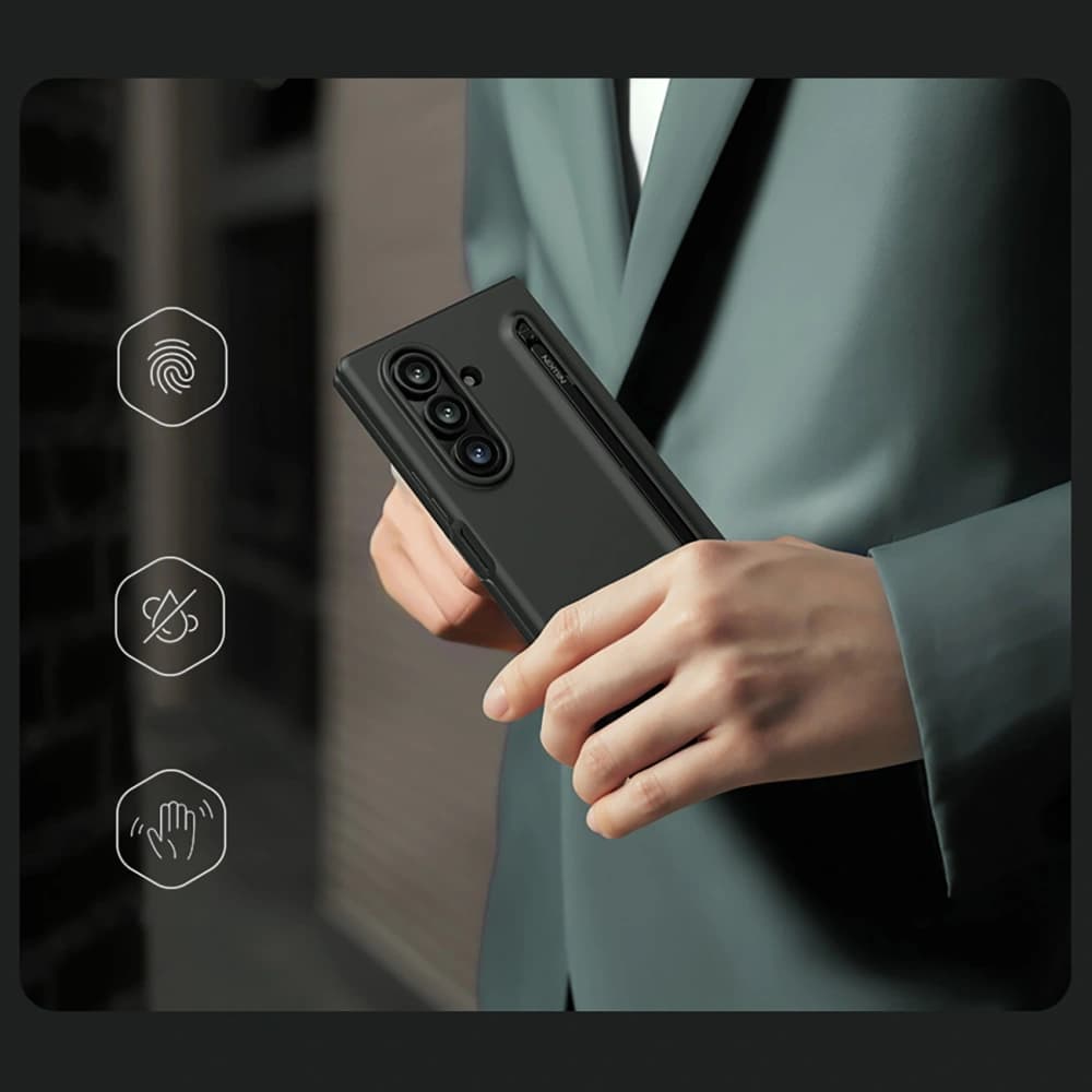 Nillkin Flex Pure Fold Samsung Galaxy Z Fold 7 with a slot for the S Pen black - 6