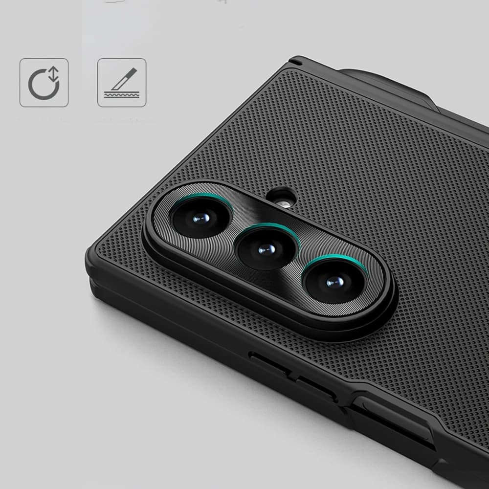 Nillkin Super Frosted Shield Fold Magnetic Samsung Galaxy Z Fold 7 MagSafe with a slot for the S Pen black - 16
