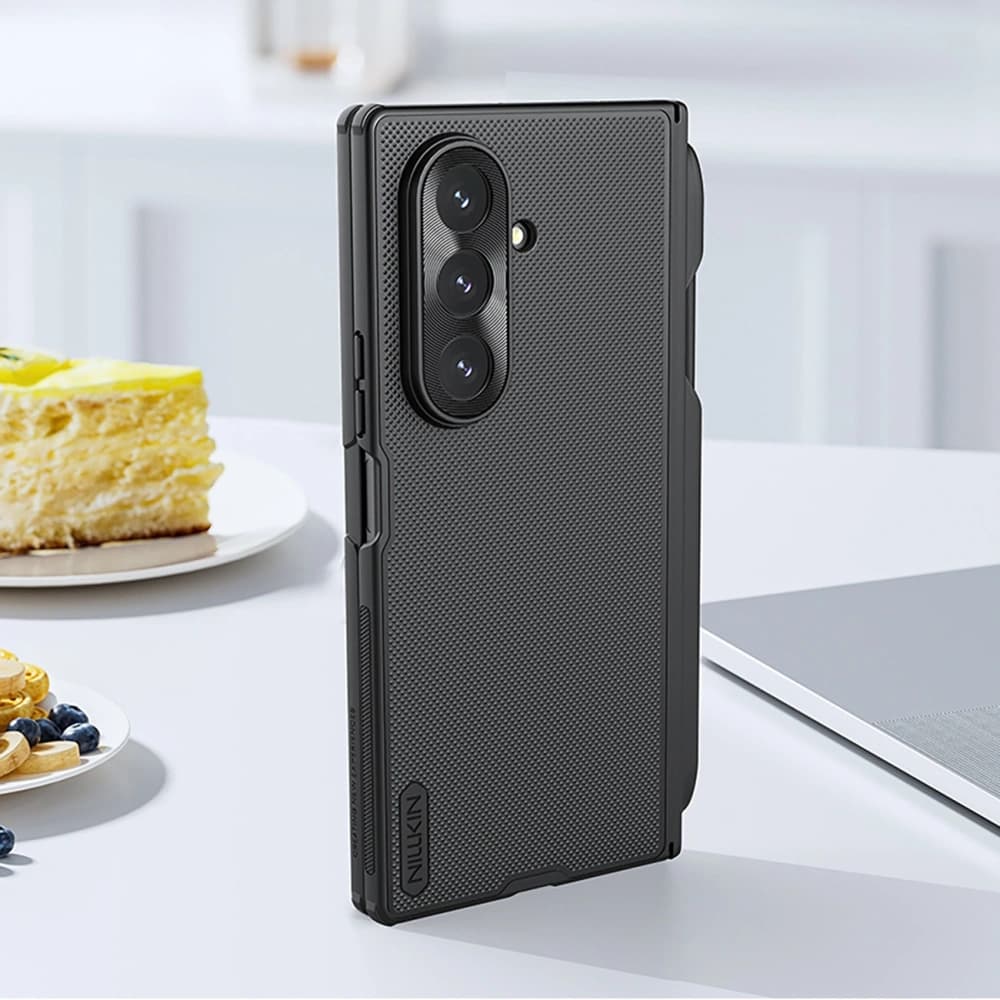 Nillkin Super Frosted Shield Fold Magnetic Samsung Galaxy Z Fold 7 MagSafe with a slot for the S Pen black - 17