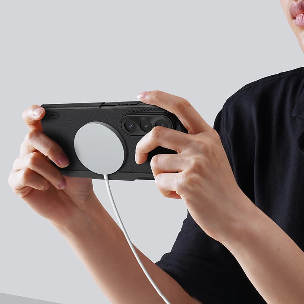 Nillkin Super Frosted Shield Fold Magnetic Samsung Galaxy Z Fold 7 MagSafe black - 15