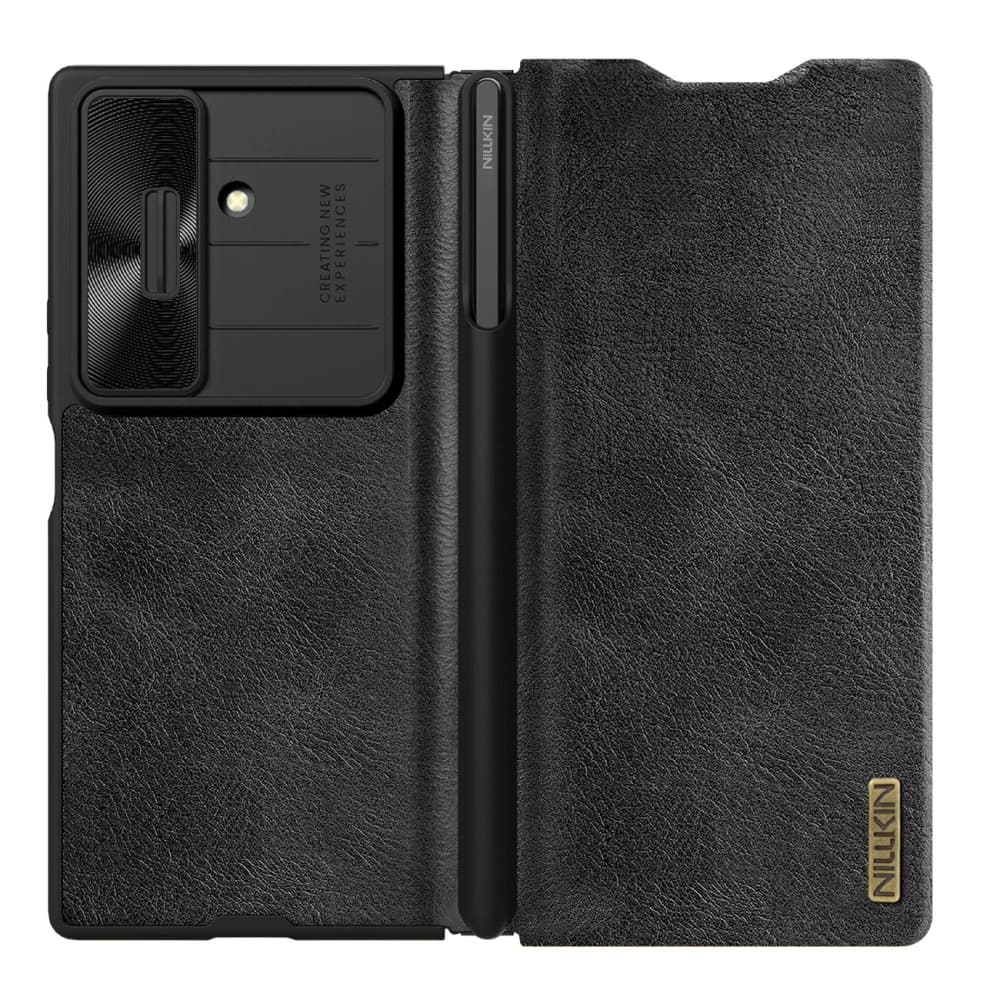 Nillkin Qin Pro do Samsung Galaxy Z Fold 7 with a slot for the S Pen black - 1