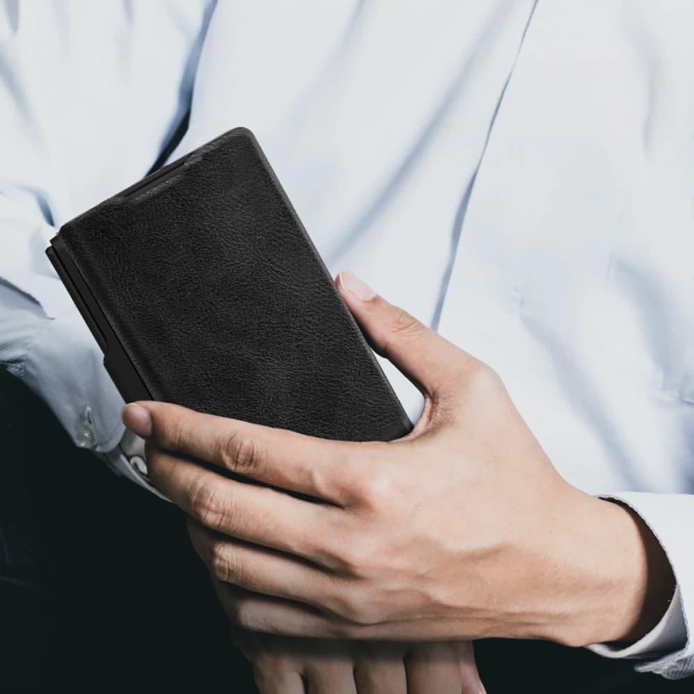 Nillkin Qin Pro do Samsung Galaxy Z Fold 7 with a slot for the S Pen black - 6