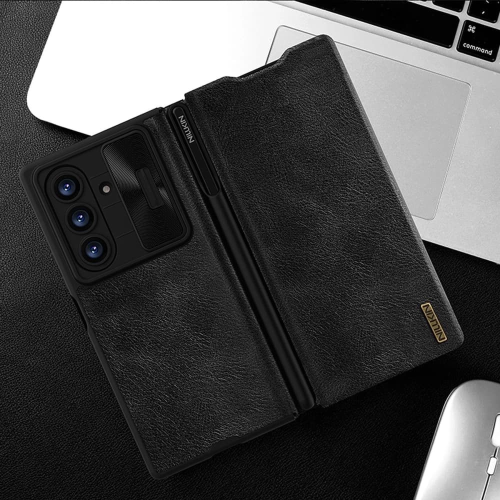 Nillkin Qin Pro do Samsung Galaxy Z Fold 7 with a slot for the S Pen black - 16