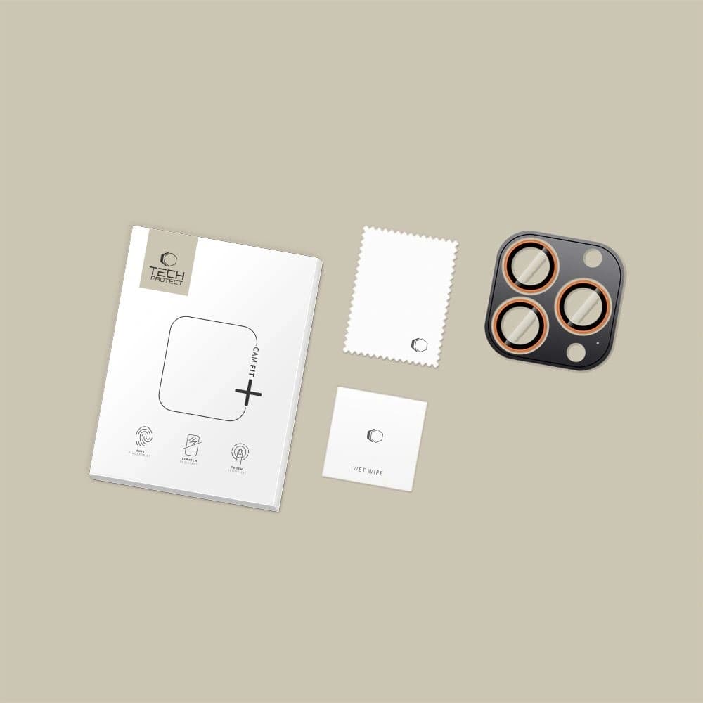 Tech-Protect Camring Fit+ Apple iPhone 14 Pro / 14 Pro Max / 15 Pro / 15 Pro Max / 16 Pro / 16 Pro Max / 17 Pro / 17 Pro Max Kosmisches Orange - 4