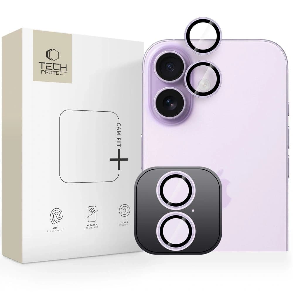 Tech-Protect Camring Fit+ Apple iPhone 17 Lavendel - 1