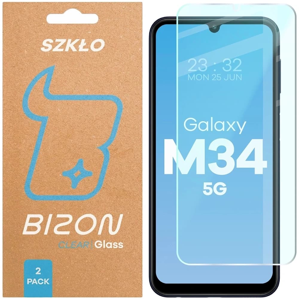 Bizon Glass Clear Duo Samsung Galaxy M34 5G [2 BALENÍ] - 1