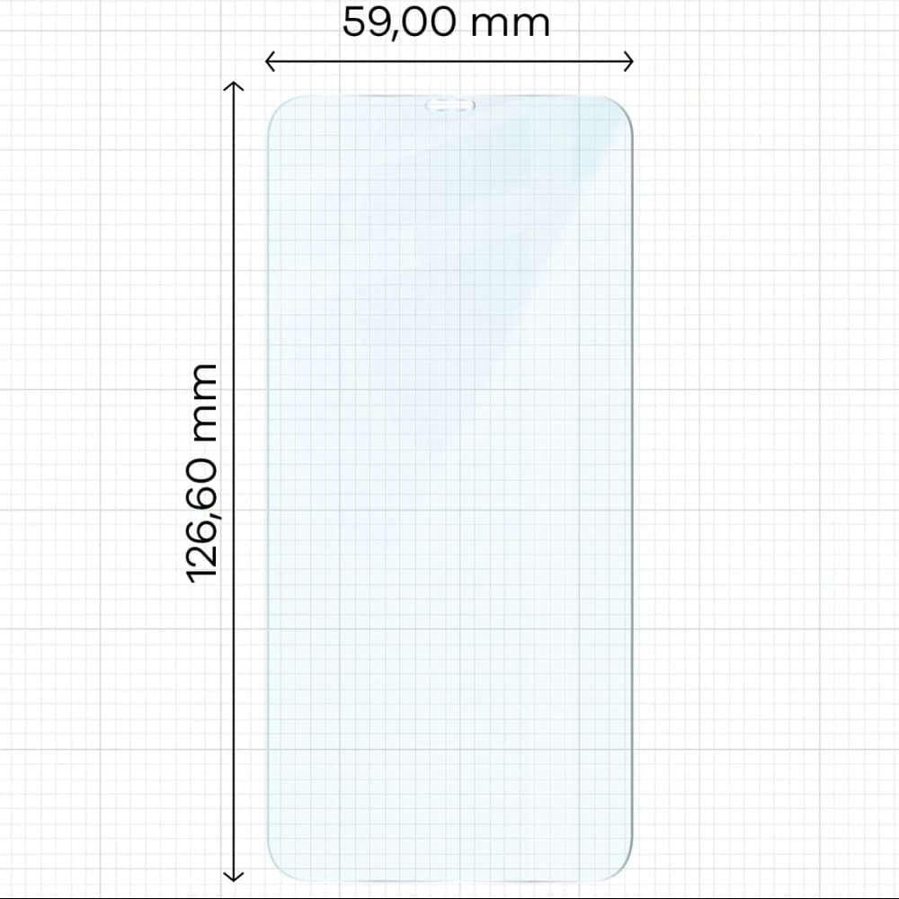 Bizon Glass Clear Duo Apple iPhone 12 Mini [2 PACK] - 2