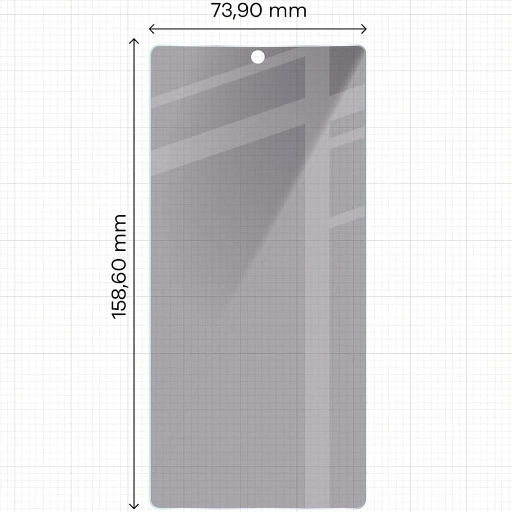 Bizon Glass Clear Shadow Samsung Galaxy S25 Ultra getönt [2 PACK] - 2