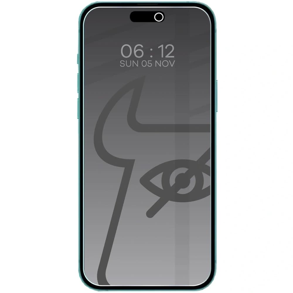 Bizon Glass Clear Shadow Apple iPhone 15 / 15 Pro / 16 színezett [2 CSOMAG] - 3