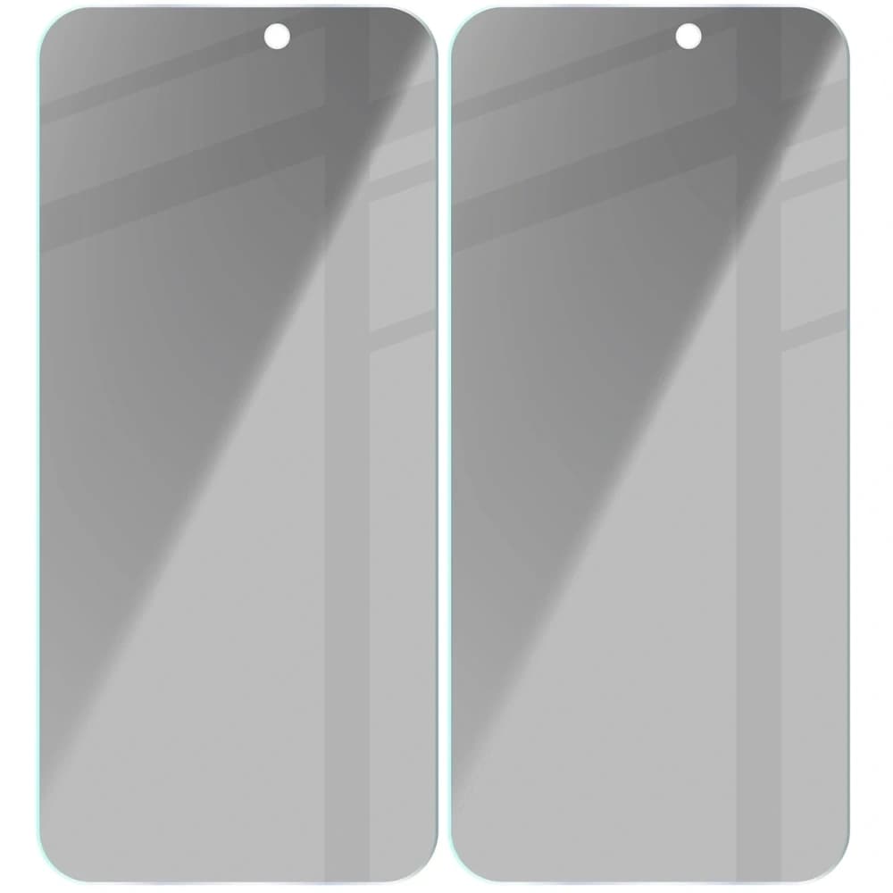 Bizon Glass Clear Shadow Apple iPhone 16 Pro Max tinted [2 PACK] - 4