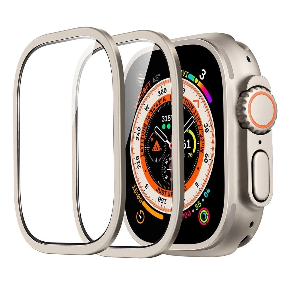 ESR Armorite Sticlă Temperată Apple Watch Ultra 1 / 2 / 3 49mm Titan [2 PACHET] - 3