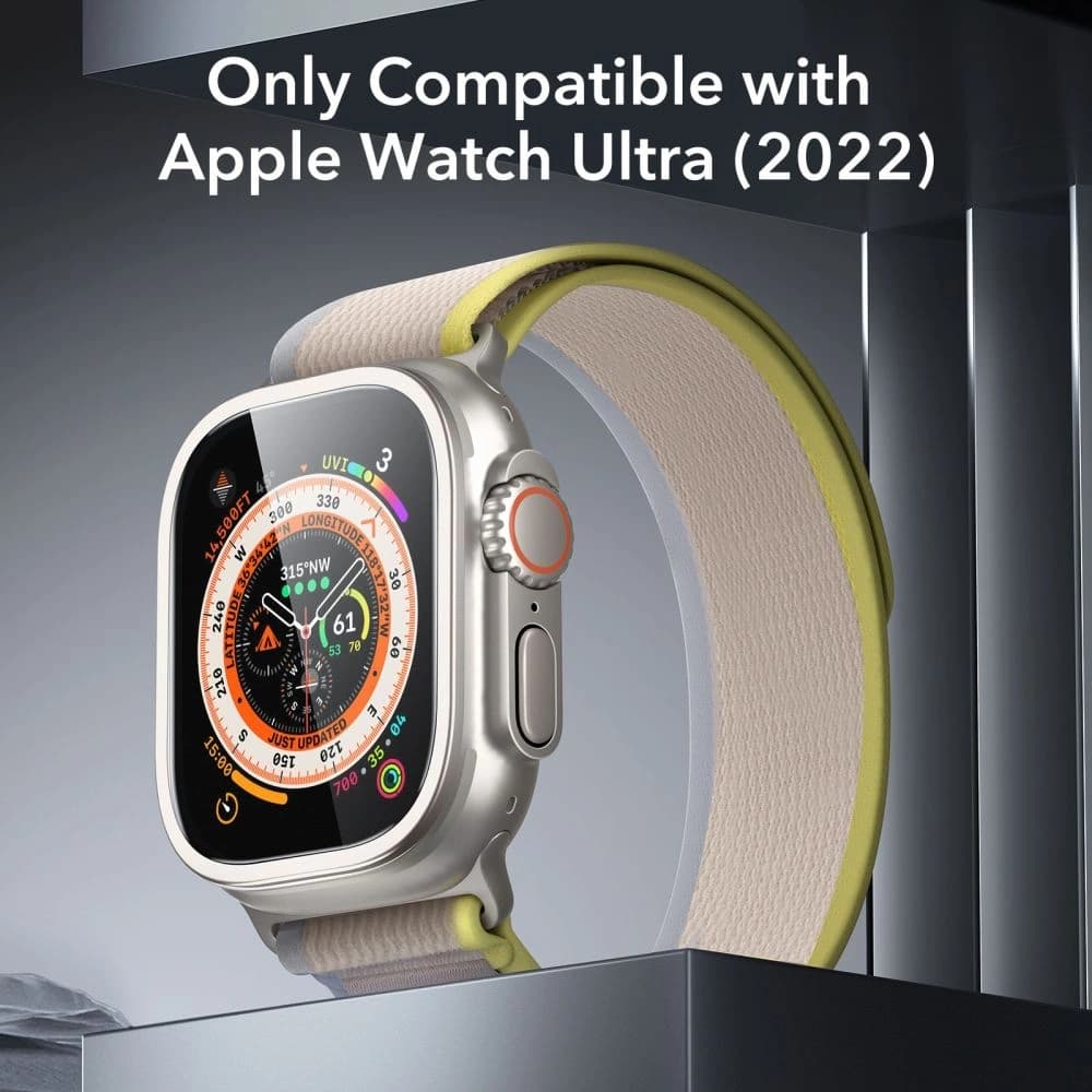 ESR Armorite Sticlă Temperată Apple Watch Ultra 1 / 2 / 3 49mm Titan [2 PACHET] - 4