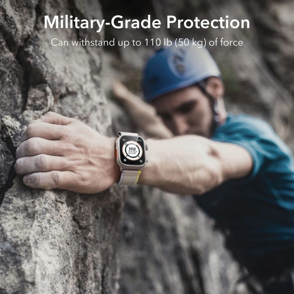 ESR Armorite Sticlă Temperată Apple Watch Ultra 1 / 2 / 3 49mm Titan [2 PACHET] - 5