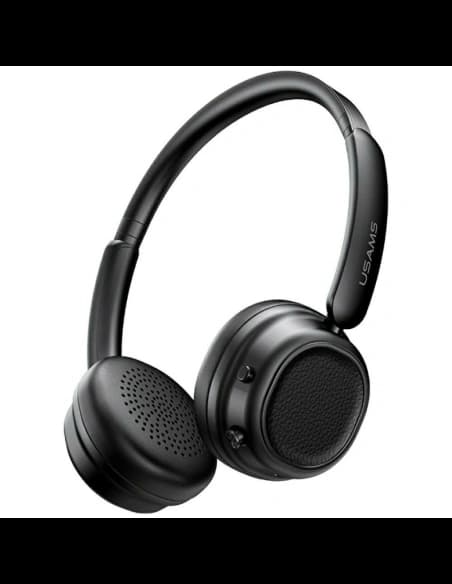 USAMS SR01 Wireless Over-Ear Headphones Bluetooth 5.3 ANC Black