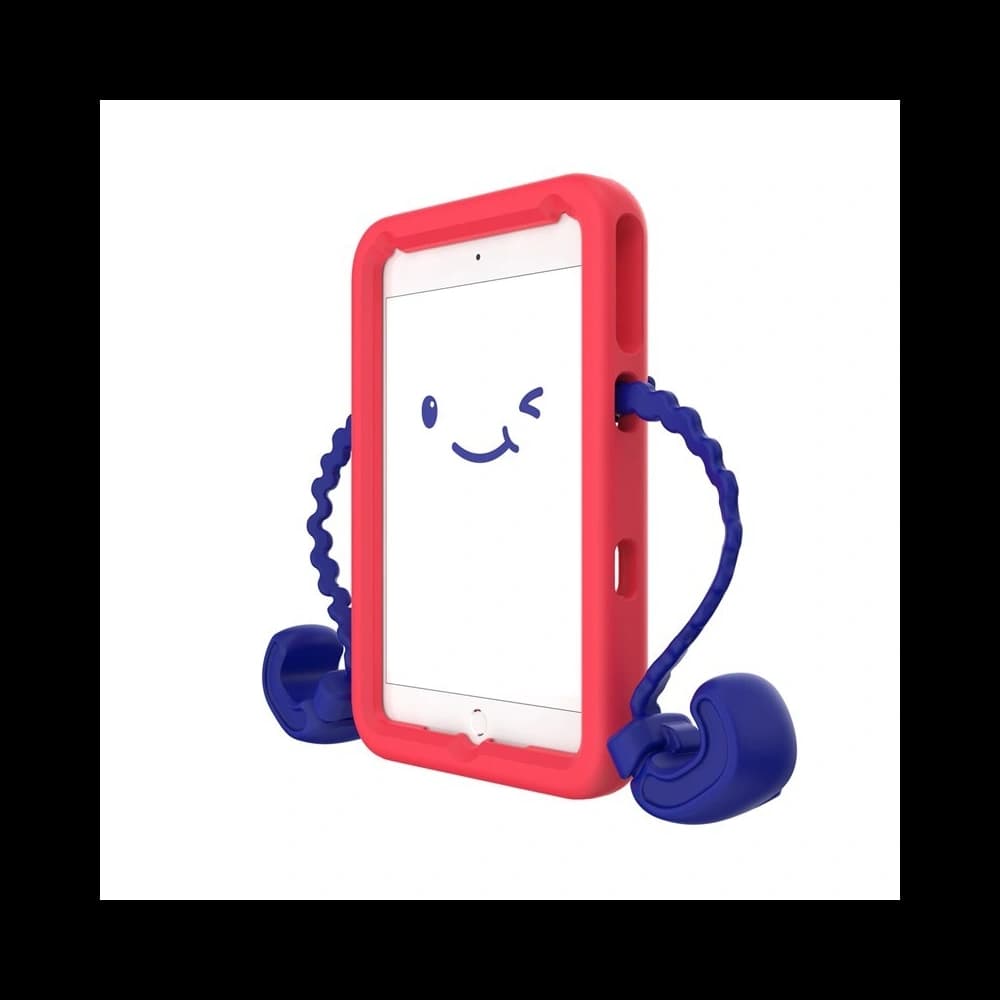 Etui Speck Case-E Apple iPad mini 7.9 2015/2019 (4. és 5. generáció) rugalmas állványzattal Sandia Red/Brilliant Blue - 2