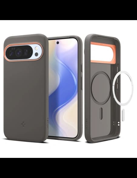 Spigen Nano Pop Mag MagSafe Google Pixel 10 Pro XL Papaya Grey