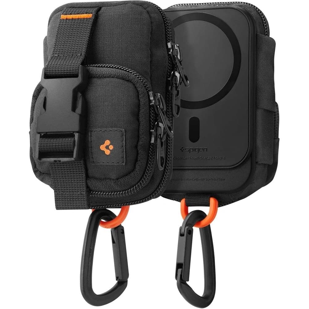 Organizer mangetyczny Spigen Snap Zip MagSafe Pouch Black - 1