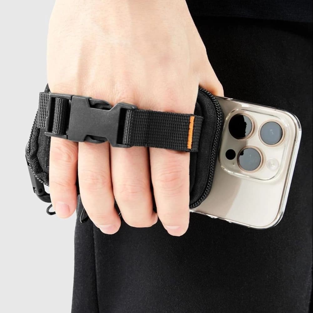 Organizer mangetyczny Spigen Snap Zip MagSafe Pouch Black - 3