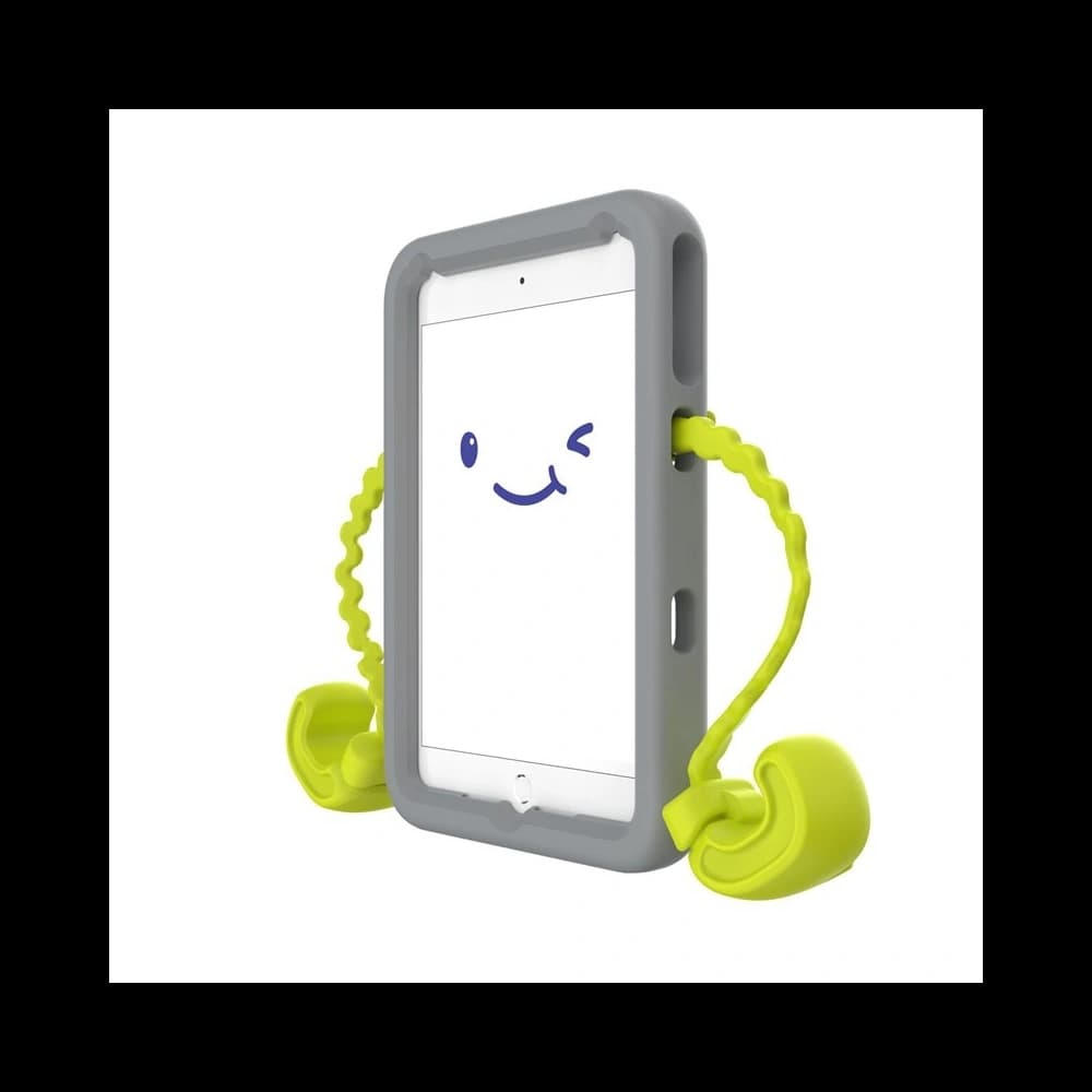 Etui Speck Case-E Apple iPad mini 7.9 2015/2019 (4. és 5. generáció) rugalmas állvánnyal Rhino Grey/Citrus Yellow - 2