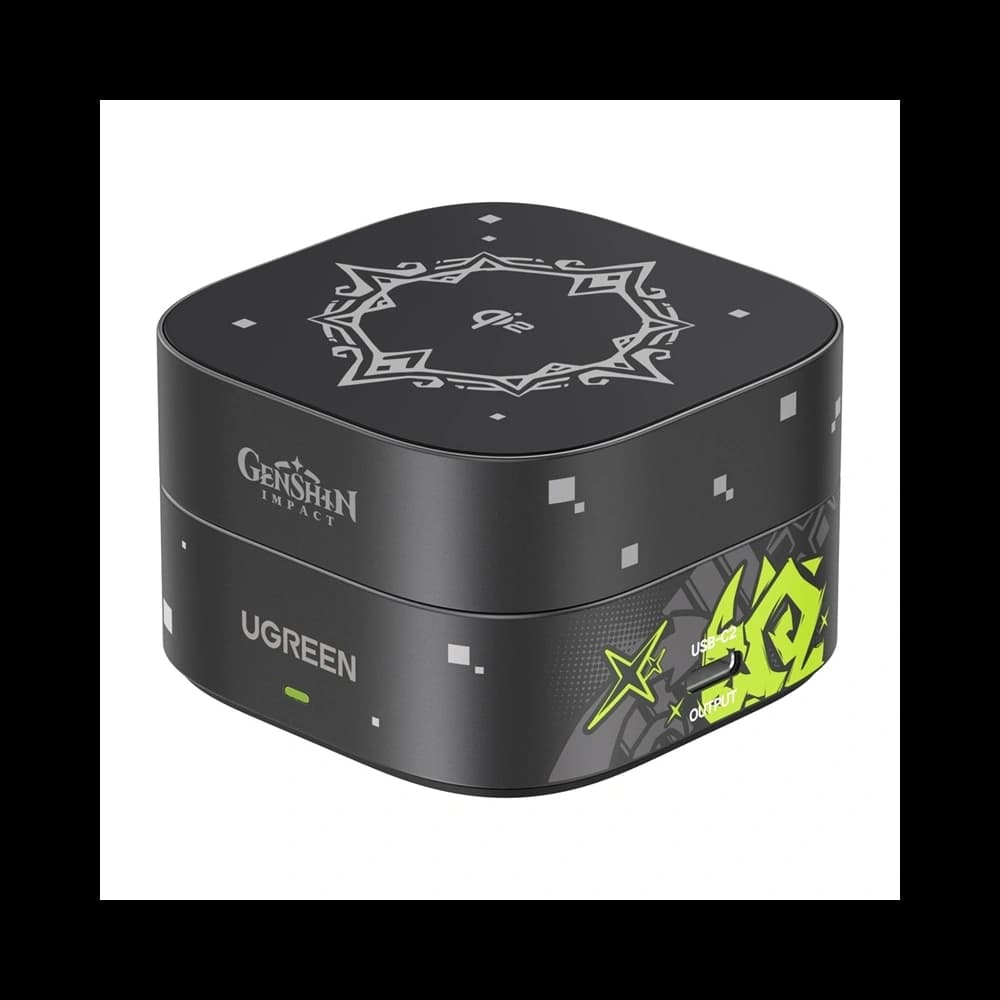 UGREEN W702 Qi2 2-in-1 Wireless Charger Genshin Impact Series Apple iPhone AirPods 25W + 1m USB-C Cable - 2