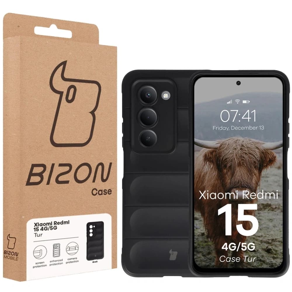 Bizon Case Tur Xiaomi Redmi 15 4G / 5G schwarz - 8