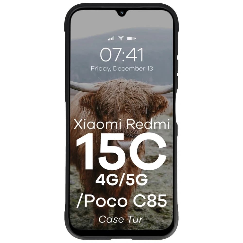 Bizon pouzdro Tur Xiaomi Redmi 15C 4G / 5G / POCO C85 4G 173mm černé - 5