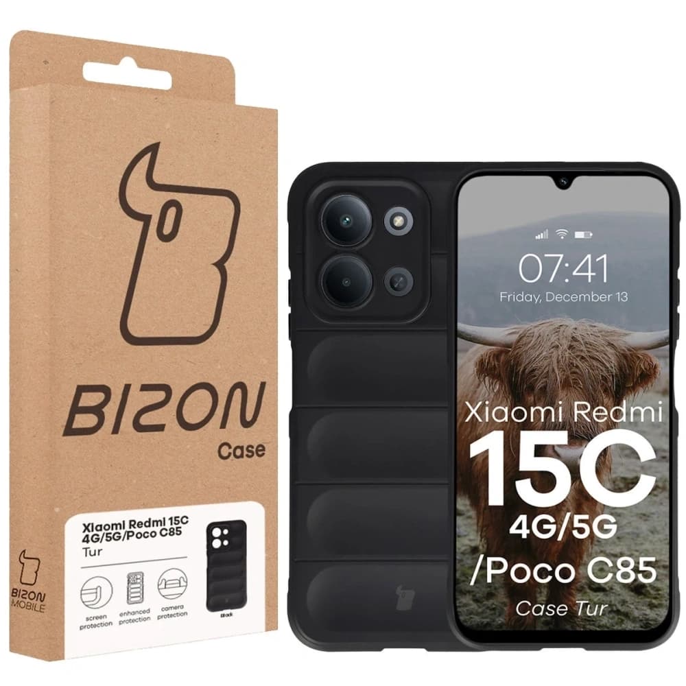 Bizon pouzdro Tur Xiaomi Redmi 15C 4G / 5G / POCO C85 4G 173mm černé - 8