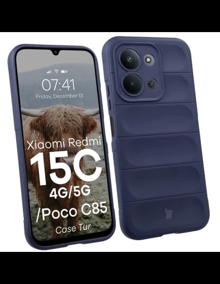 Bizon pouzdro Tur Xiaomi Redmi 15C 4G / 5G / POCO C85 4G 173mm námořnická modrá