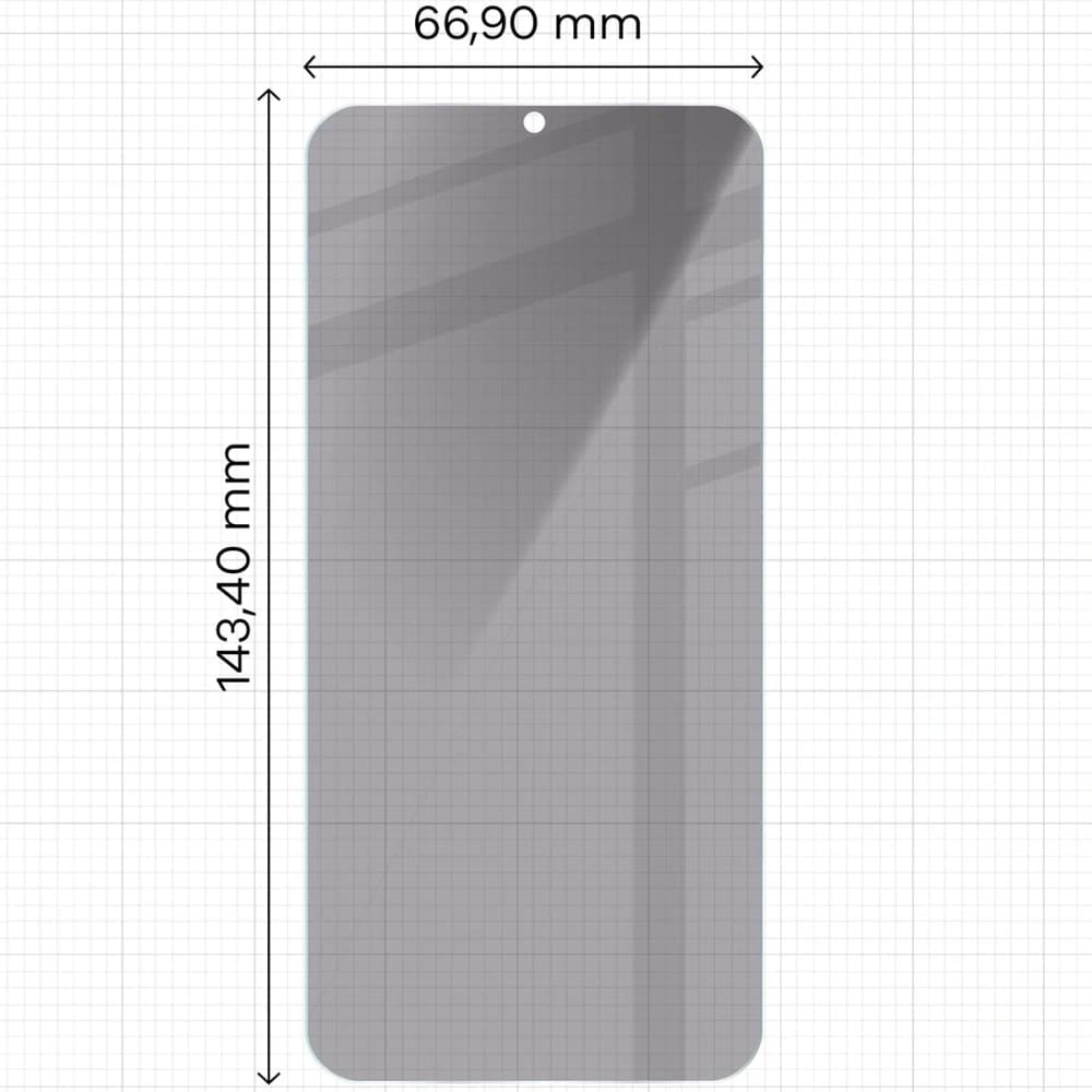 Bizon Glass Clear Shadow Duo Samsung Galaxy S25 / S24 tinted [2 PACK] - 2