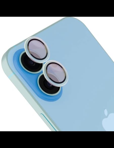 Bizon Glass Snap Lens Apple iPhone 17 modro-šedý rám