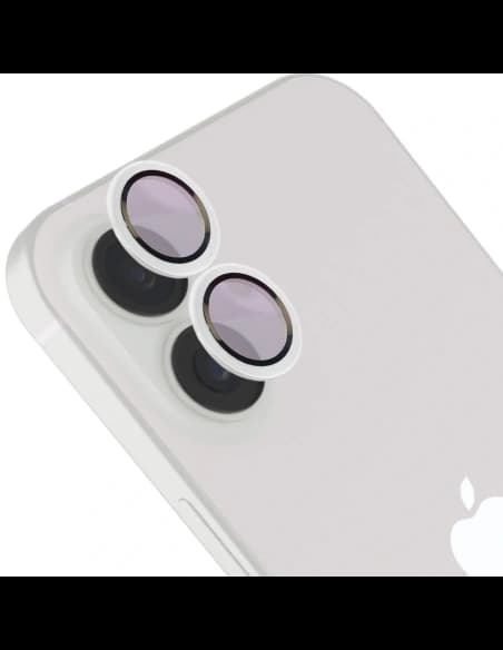 Bizon Glass Snap Lens Apple iPhone 17 bílý rám