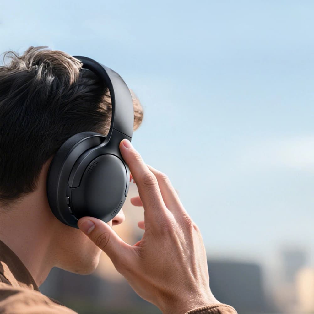 Baseus Bass BH1 Lite Wireless Over-Ear Headphones Bluetooth 6.0 Black - 8