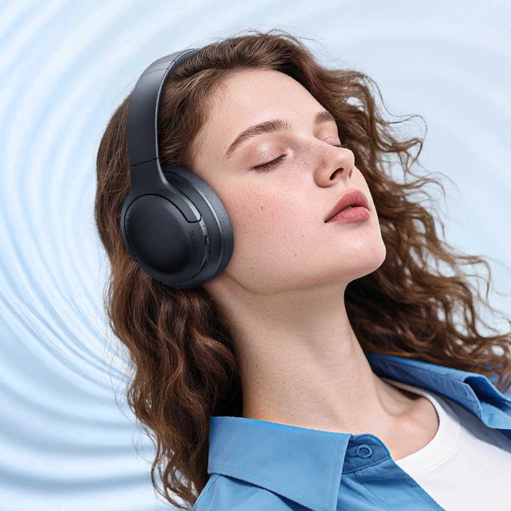 Baseus Bass BH1 Lite Wireless Over-Ear Headphones Bluetooth 6.0 Black - 15