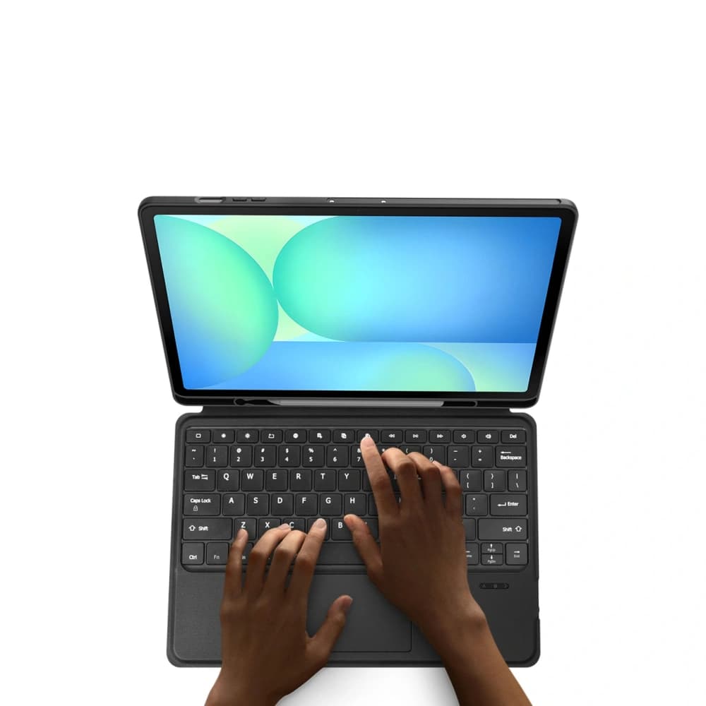 Dux Ducis DK serie Samsung Tab S10 FE+ Plus cu evidențiere neagră - 8