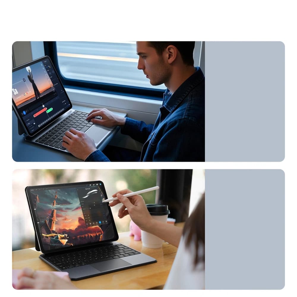 Dux Ducis MK serie Apple iPad Pro 13" 2024 negru - 7