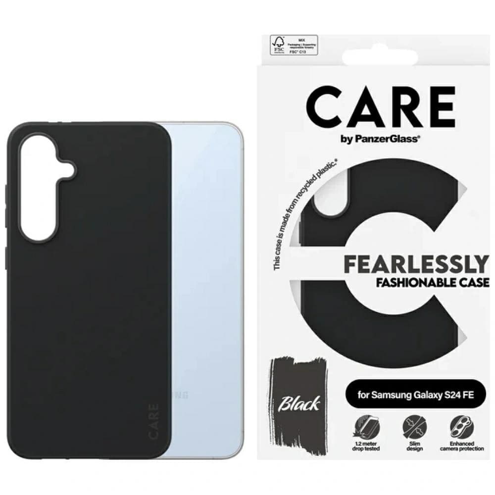 CARE de la PanzerGlass Caz de modă Samsung Galaxy S24 FE negru - 3