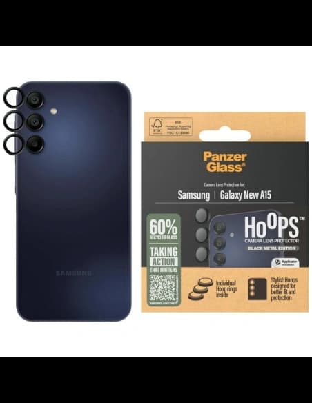 PanzerGlass Hoops ochranné sklo pro objektiv Samsung Galaxy A16 / A16 5G černé