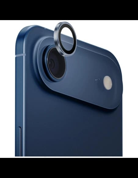 UNIQ Optix Aluminium Camera Lens Protector Apple iPhone Air with an applicator blue