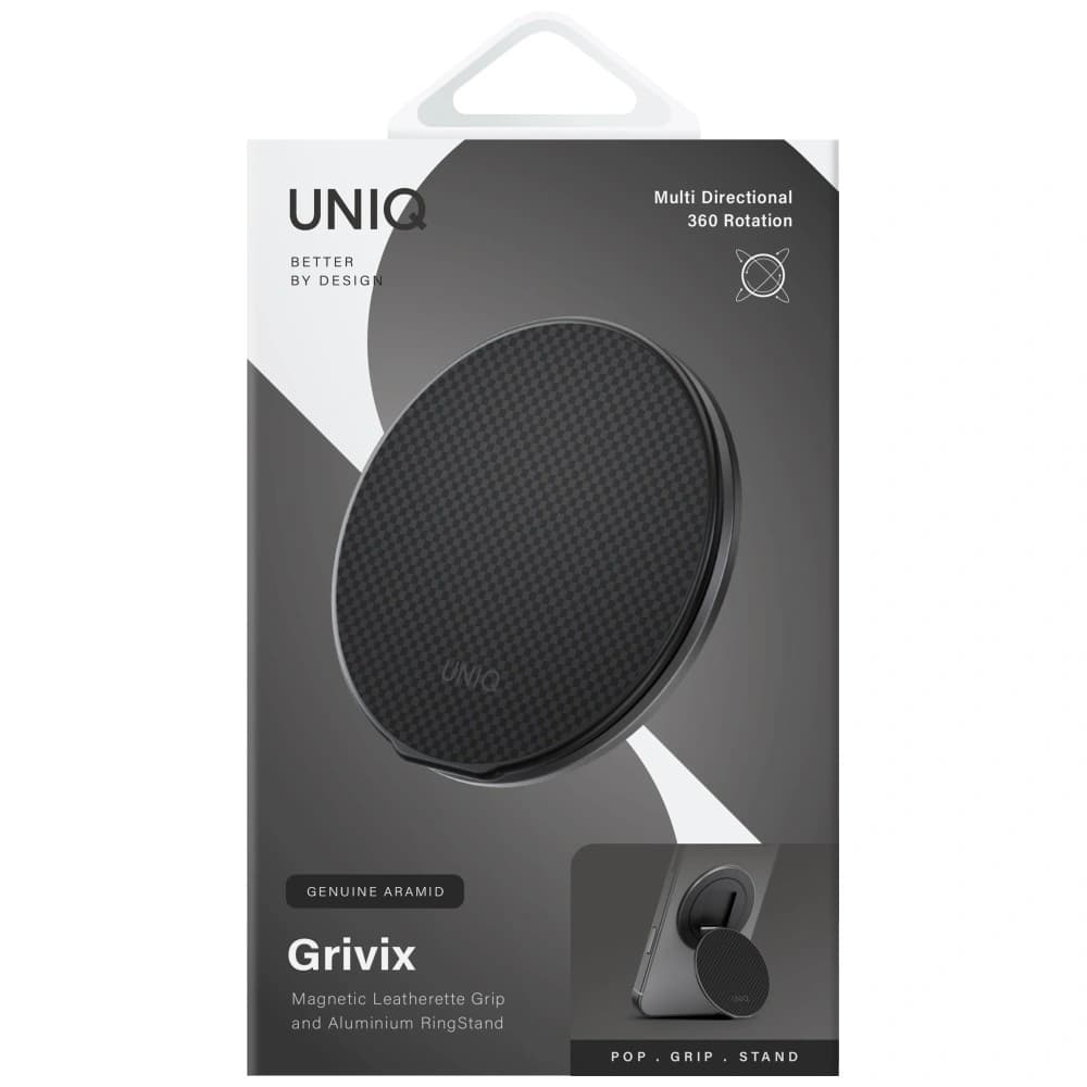 UNIQ Grivix Premium 360 Suport și Mâner negru - 4