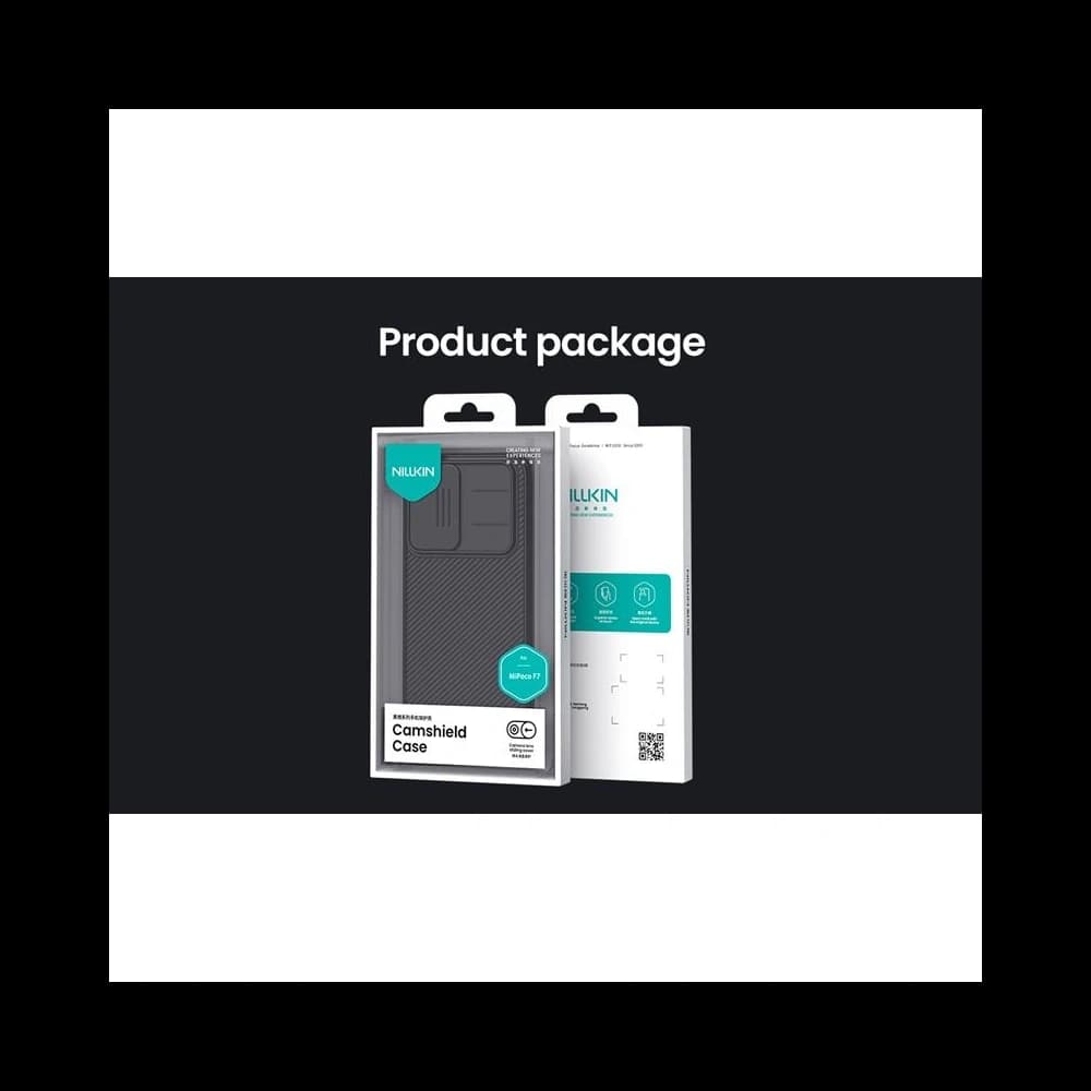 Nillkin Camshield Pro Xiaomi Poco F7 fekete - 7