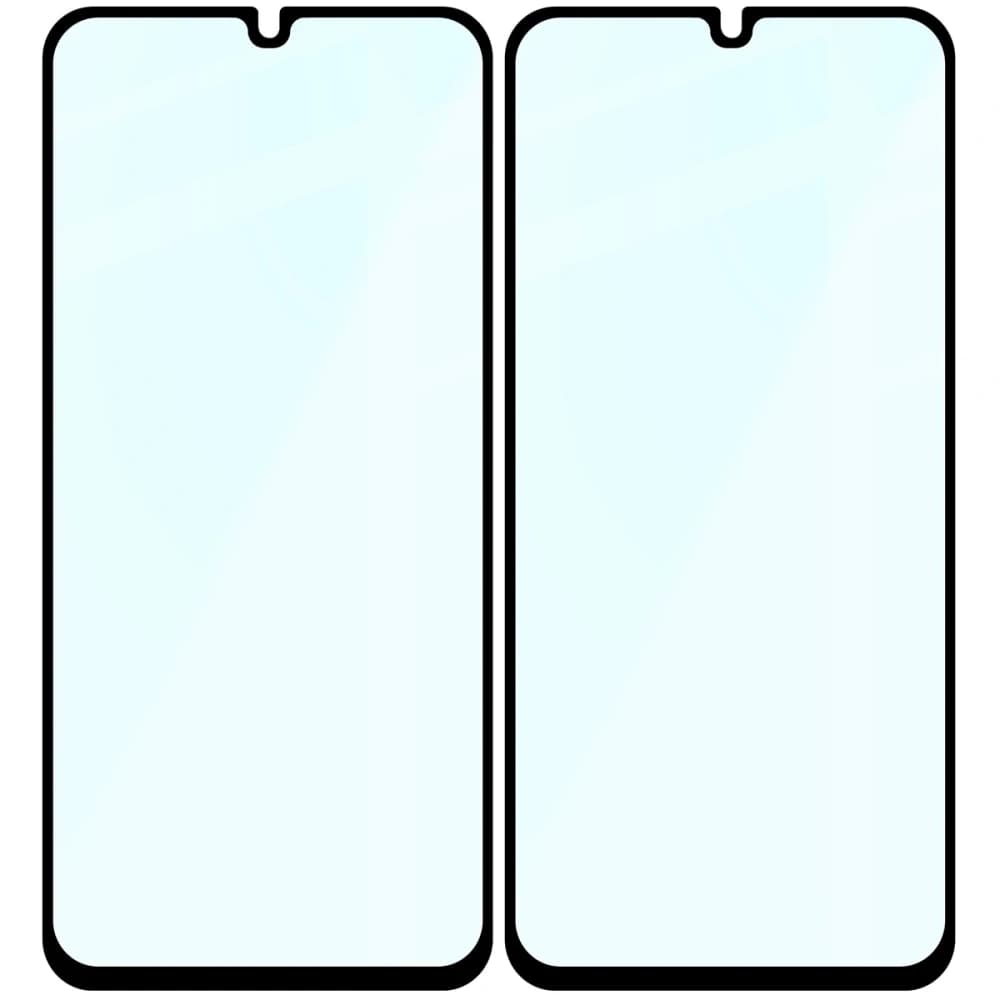 Bizon Glass Edge Duo Samsung Galaxy A15 4G / 5G / A25 5G / M15 5G schwarzer Rahmen [2 PACK] - 4
